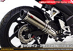 Ninja250R【JBK-EX250K】用 TTRタイプマフラー EVOタイプ ブラックメタルバージョン
