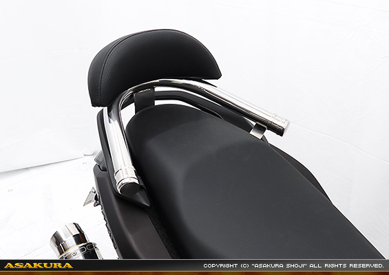NMAX155【8BK-SG92J】用 バックレスト付きタンデムバー