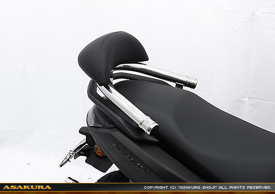 NMAX155【8BK-SG92J】用 バックレスト付きタンデムバー