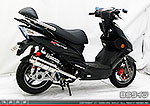 キムコ RACING125Fi用 SHタイプマフラー BSタイプ