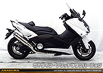 TMAX530（ SJ12J・SJ091・SJ092 ）用 TTRタイプマフラー GTタイプ ソリッドチタンバージョン